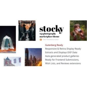 Stocky - A Stock Photography Marketplace Theme