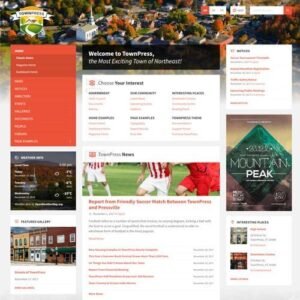 TownPress - Municipality & Town Government WordPress Theme